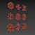 Ornament Element Pack 08: Detailed 3D Models 3D model small image 6