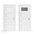 Vienna Series Interior Doors - VIVOMOBILI 3D model small image 1