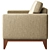 Elegant Cranford 3-Seater Sofa 3D model small image 4