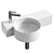 Laufen Val Hand Washbasin White 3D model small image 2