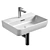 Laufen Pro S White Washbasin 3D model small image 1