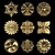 Elegant Ornament Element Pack 09 3D model small image 1