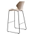  sleek barstool by Davis 3D model small image 5