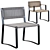 Elegant Molteni & C Outdoor Chair 3D model small image 1