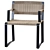 Elegant Molteni & C Outdoor Chair 3D model small image 3