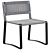 Elegant Molteni & C Outdoor Chair 3D model small image 5