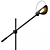 Elegant Floor Lamp LouvreHome 3D model small image 2