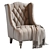 Modern Christopher Accent Chair - 2016 3D model small image 7