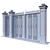 Metal Gate Model 3D model small image 3