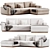 Bolia Sepia 4-Seater Sofa 3D model small image 4