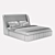 Urban Chic Bedframe | 226x199x135 3D model small image 3