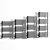 Modern Milton Towel Rail Collection 3D model small image 2