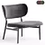 Modern Lounge Chair By Bonaldo 3D model small image 1