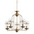 Antique Bronze Loft Chandelier Model 3D model small image 1