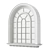 Vintage Window 3D Model Kit 3D model small image 4