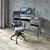 Modern Work Desk Set: Essentials 3D model small image 6