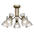 Elegant Jackie Ceiling Chandelier 3D model small image 2