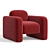 Luxury Sonoma Armchair by Vorsen 3D model small image 5