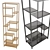 Kare Loft Steel Glass Shelf 3D model small image 3