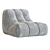 Contemporary Chic Bean Bag N_7 3D model small image 1