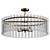 Contemporary Ceiling Chandelier 373/8 3D model small image 1