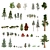 Low Poly Tree Models Collection 3D model small image 2