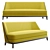 Pierre Counot Blandin Deco Chic Sofa 3D model small image 1