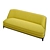 Pierre Counot Blandin Deco Chic Sofa 3D model small image 2