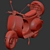 Vintage Italian Vespa Scooter 3D model small image 7