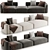 Modern ROMINA Sofa by ARTIPIECES 3D model small image 1