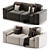 Baivin Soft Light Corner Sofa 3D model small image 2