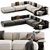 BRERA Sofa 2017 | Modern Design 3D model small image 6