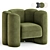 Modern Mila Chair Design 3D model small image 1