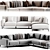  Modern Frame Sofa by Arflex 3D model small image 2