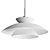 Sleek KLOE Hanging Lamp 3D model small image 4