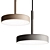 Sleek Olev OVERFLY Pendant Light 3D model small image 1