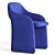 ETO Petite Modern Chair 3D model small image 4