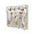 Greek Attic Relief Panel Plaster 3D model small image 2