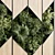 Wooden Frame Vertical Wall Garden 3D model small image 4