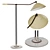 Vintage Stilnovo Adjustable Floor Lamp 3D model small image 1