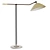 Vintage Stilnovo Adjustable Floor Lamp 3D model small image 8