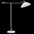 Vintage Stilnovo Adjustable Floor Lamp 3D model small image 14