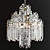 Designer Suzanne Kasler Waterfall Chandelier 3D model small image 2