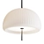 Sleek Vipp SCULPTURE Pendant Light 3D model small image 1