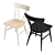 Modern 3D Juni Dining Chair 3D model small image 4