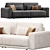 Grail Straight Sofas 2015 Collection 3D model small image 2