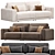 Grail Straight Sofas 2015 Collection 3D model small image 3