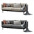 ÄPPLARYD 2-Seat Sofa in V-Ray 3D model small image 6