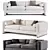 Premium Howard Model Sofa Render 3D model small image 2