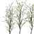 Vintage Olive Indoor Plant Set 3D model small image 2